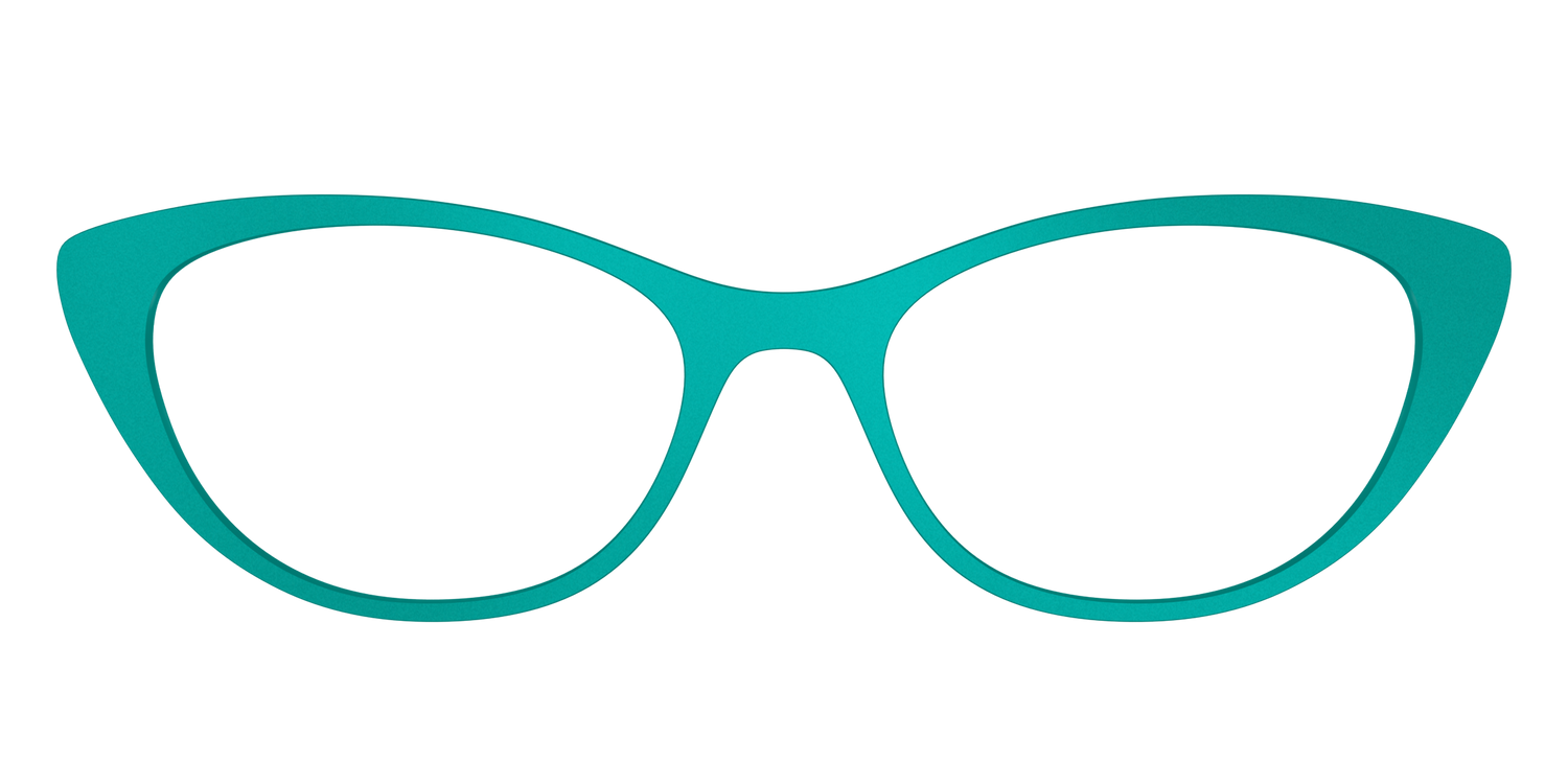The Matte Jade - Front Top Image - Pair Eyewear