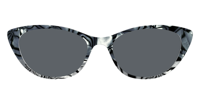 The Polarized Zebra Pearl Split Sun Top - Front Top Thumbnail - Pair Eyewear