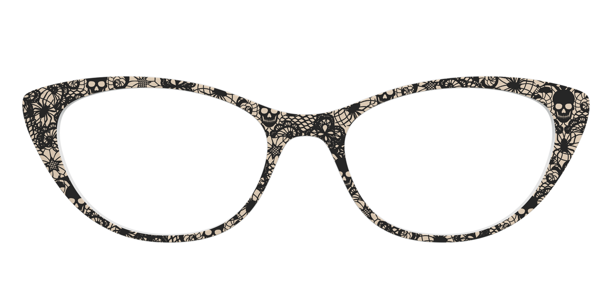 The Skull Lace - Front Top Image - Pair Eyewear