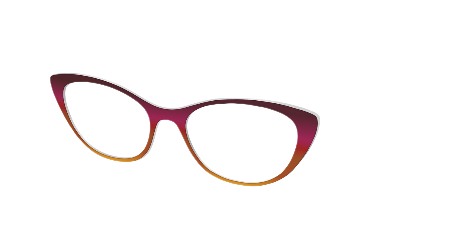 The Umber to Ochre Gradient - Angle Top Image - Pair Eyewear