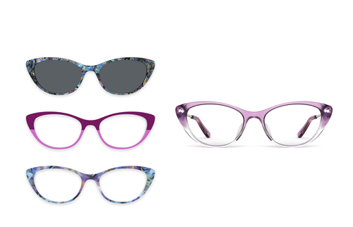 The ella - The Violet Wildflower Pairing Set - Pair Eyewear