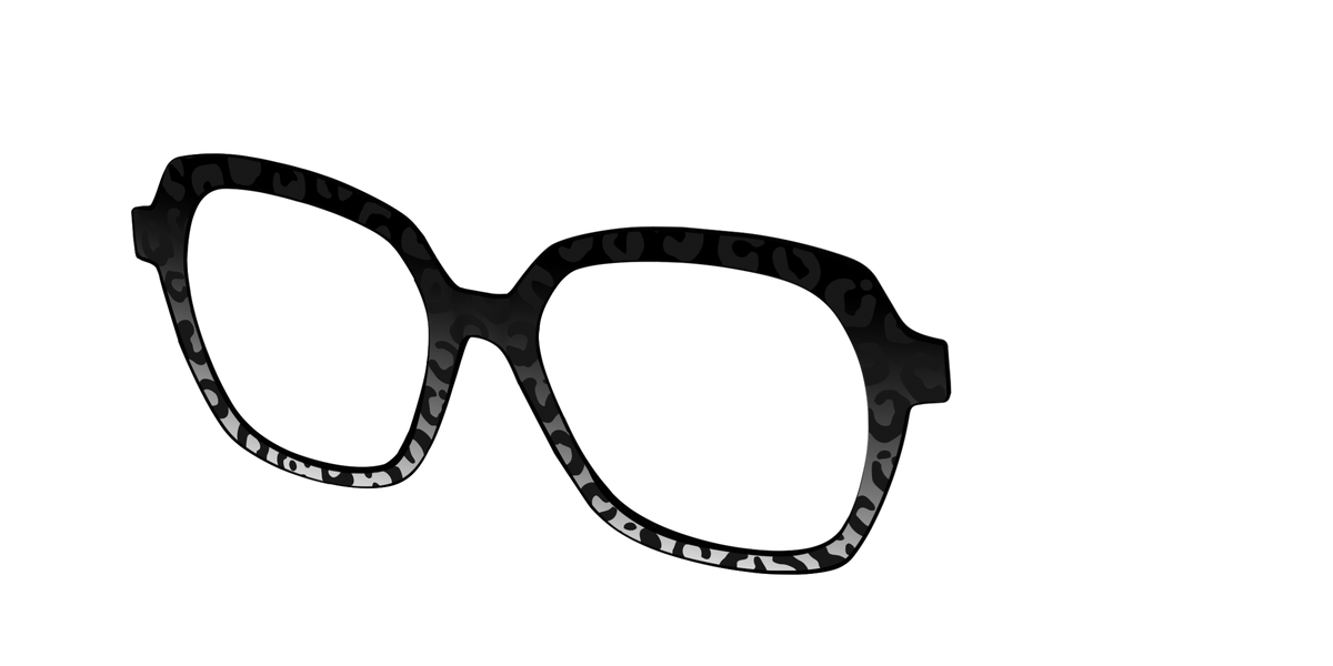 The Black Cheetah - Angle Top Image - Pair Eyewear