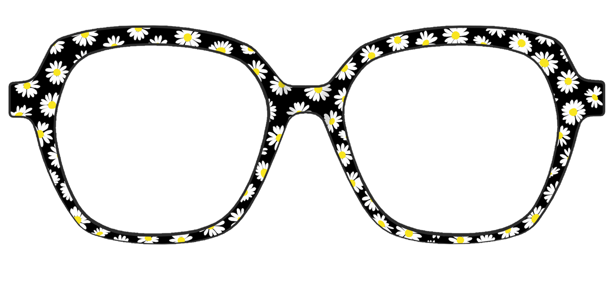 The Black Daisy - Front Top Image - Pair Eyewear