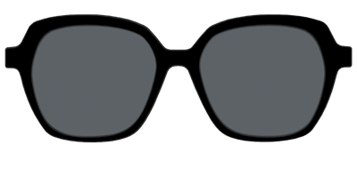 The Non-Polarized Black Sun Top - Front Top Thumbnail - Pair Eyewear