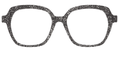The Black Sparkle - Front Top Thumbnail - Pair Eyewear
