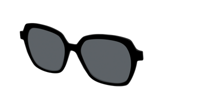 The Polarized Black Sun Top - Angle Top Thumbnail - Pair Eyewear
