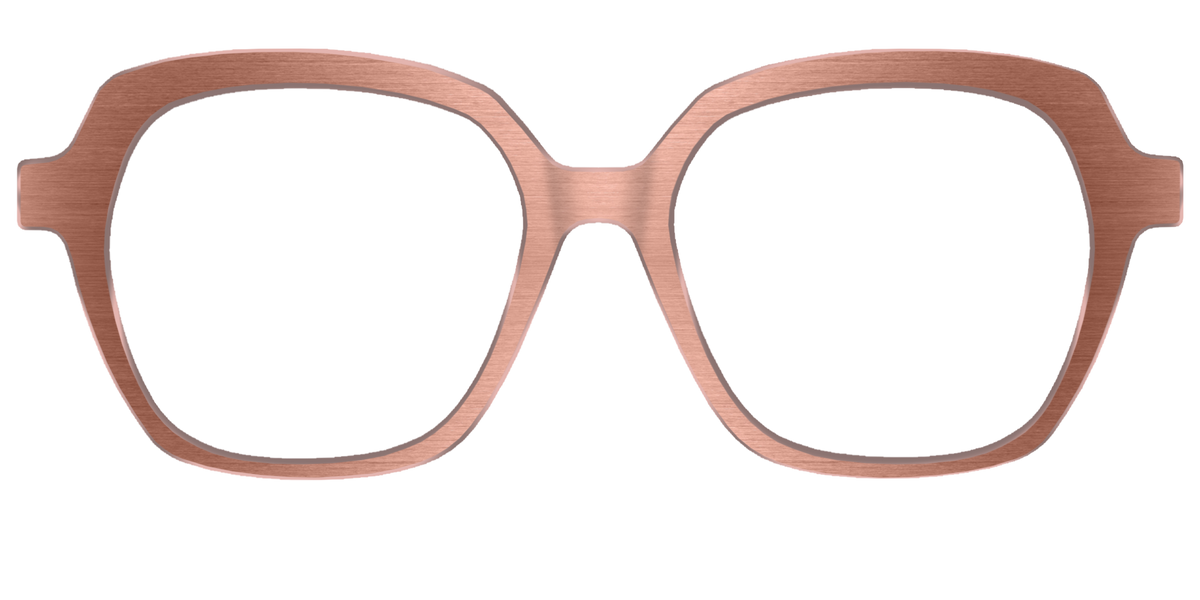 The Brushed Champagne - Front Top Image - Pair Eyewear