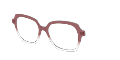 The Burgundy Gradient Crystal - Angle Top Thumbnail - Pair Eyewear