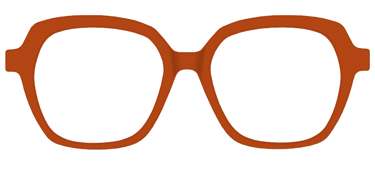 The Burnt Orange - Front Top Image - Pair Eyewear
