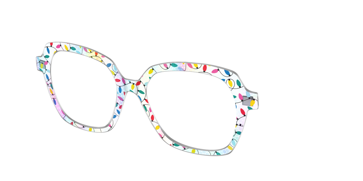 The Festive Lights Crystal - Angle Top Image - Pair Eyewear