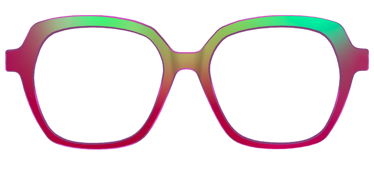 The Guava Ombre - Front Top Image - Pair Eyewear