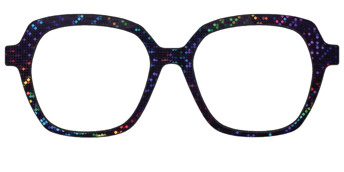 The Holographic Dots - Front Top Image - Pair Eyewear
