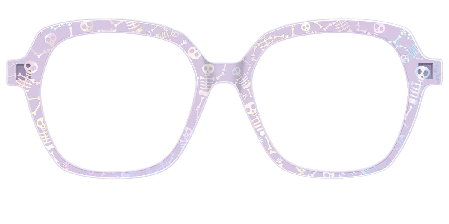The Iridescent Groovy Graveyard - Front Top Image - Pair Eyewear