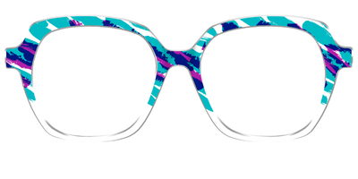The Jazzy Scribble - Front Top Thumbnail - Pair Eyewear