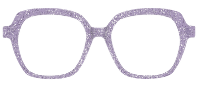 The Lavender Sparkle - Front Top Thumbnail - Pair Eyewear