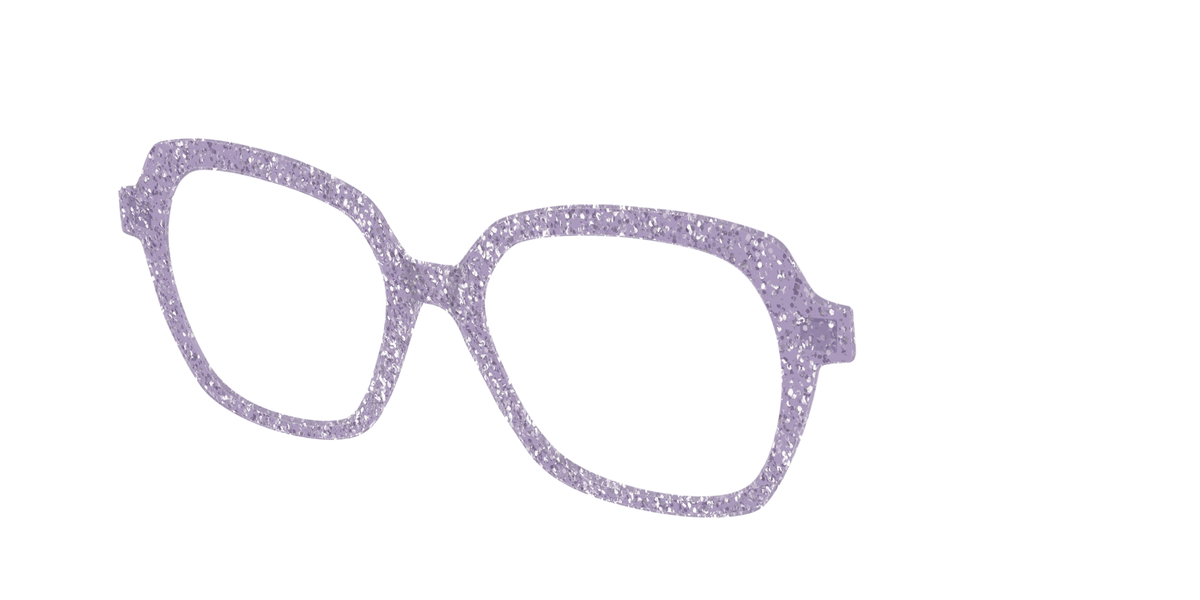 The Lavender Sparkle - Angle Top Image - Pair Eyewear