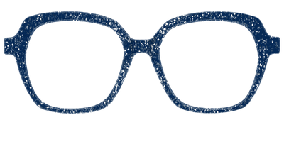 The Navy Sparkle - Front Top Thumbnail - Pair Eyewear