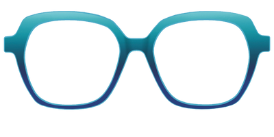 The Ocean Blue - Front Top Thumbnail - Pair Eyewear