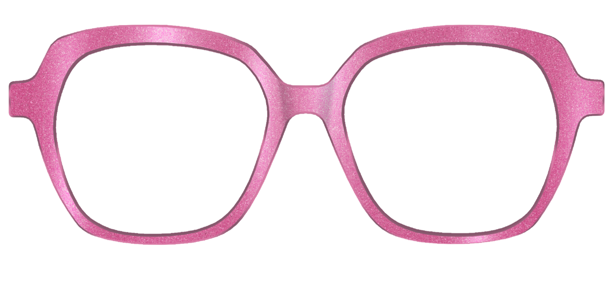 The Pink Shimmer - Front Top Image - Pair Eyewear
