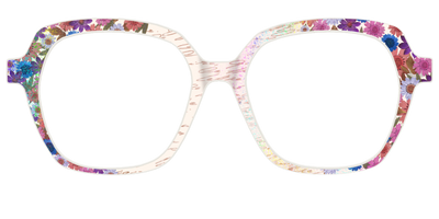 The Pressed Flowers with Foil Crystal - Front Top Thumbnail - Pair Eyewear