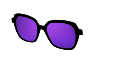 The Polarized Purple Reflective Sun Top - Angle Top Thumbnail - Pair Eyewear