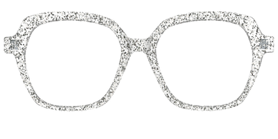 The Silver Sparkle - Front Top Thumbnail - Pair Eyewear