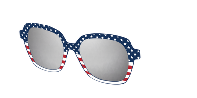 The Polarized Stars & Stripes Sun Top - Angle Top Thumbnail - Pair Eyewear