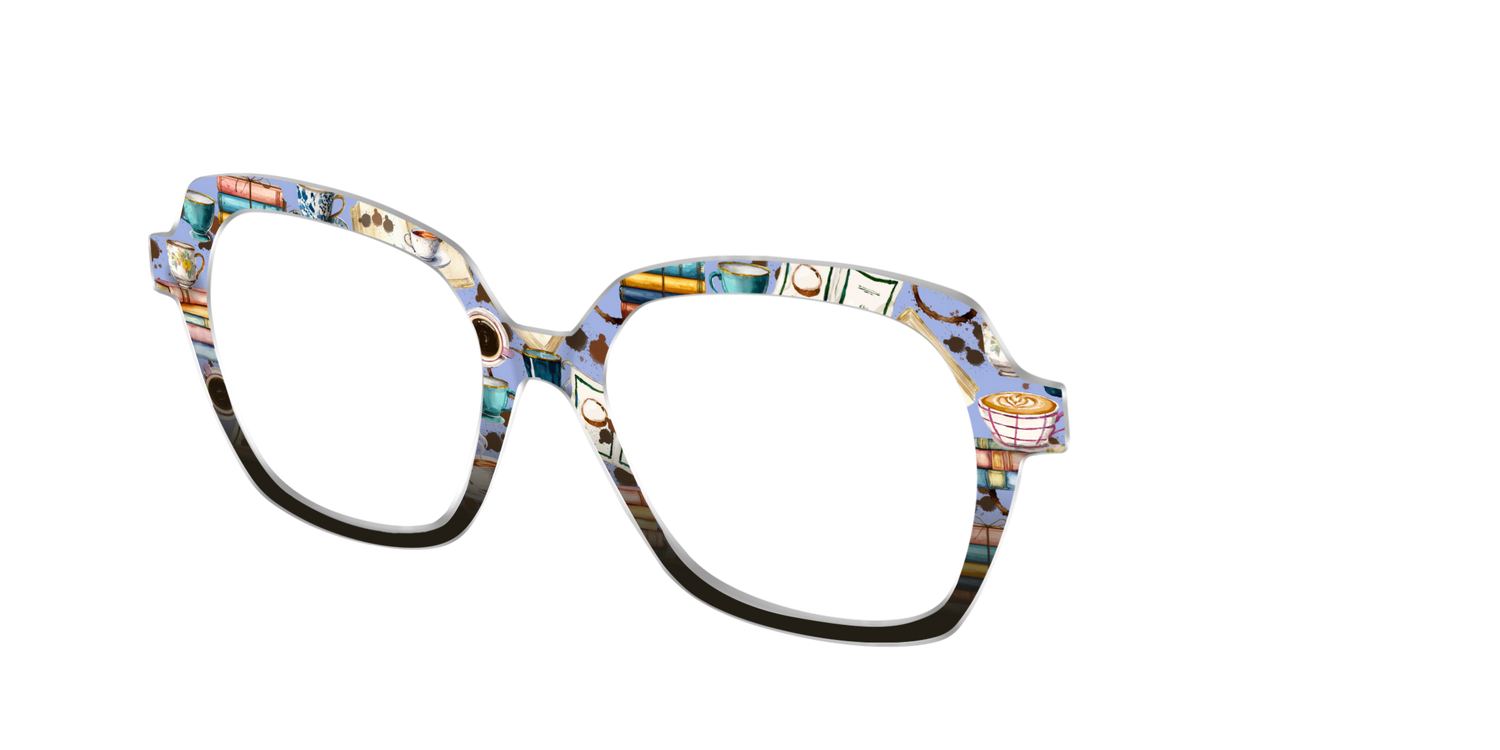 The Study Date - Angle Top Image - Pair Eyewear