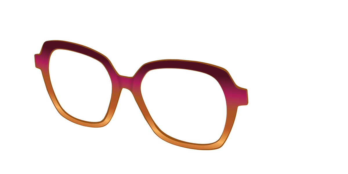 The Umber to Ochre Gradient - Angle Top Image - Pair Eyewear