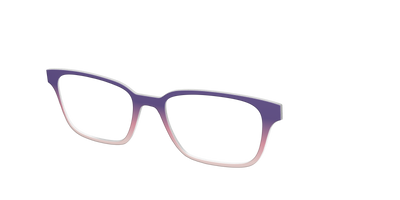 The Acai to Blush Gradient - Angle Top Thumbnail - Pair Eyewear