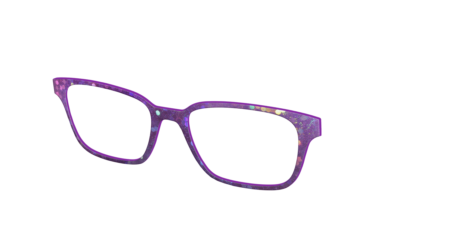 The Berry Jam Hexagons - Angle Top Image - Pair Eyewear