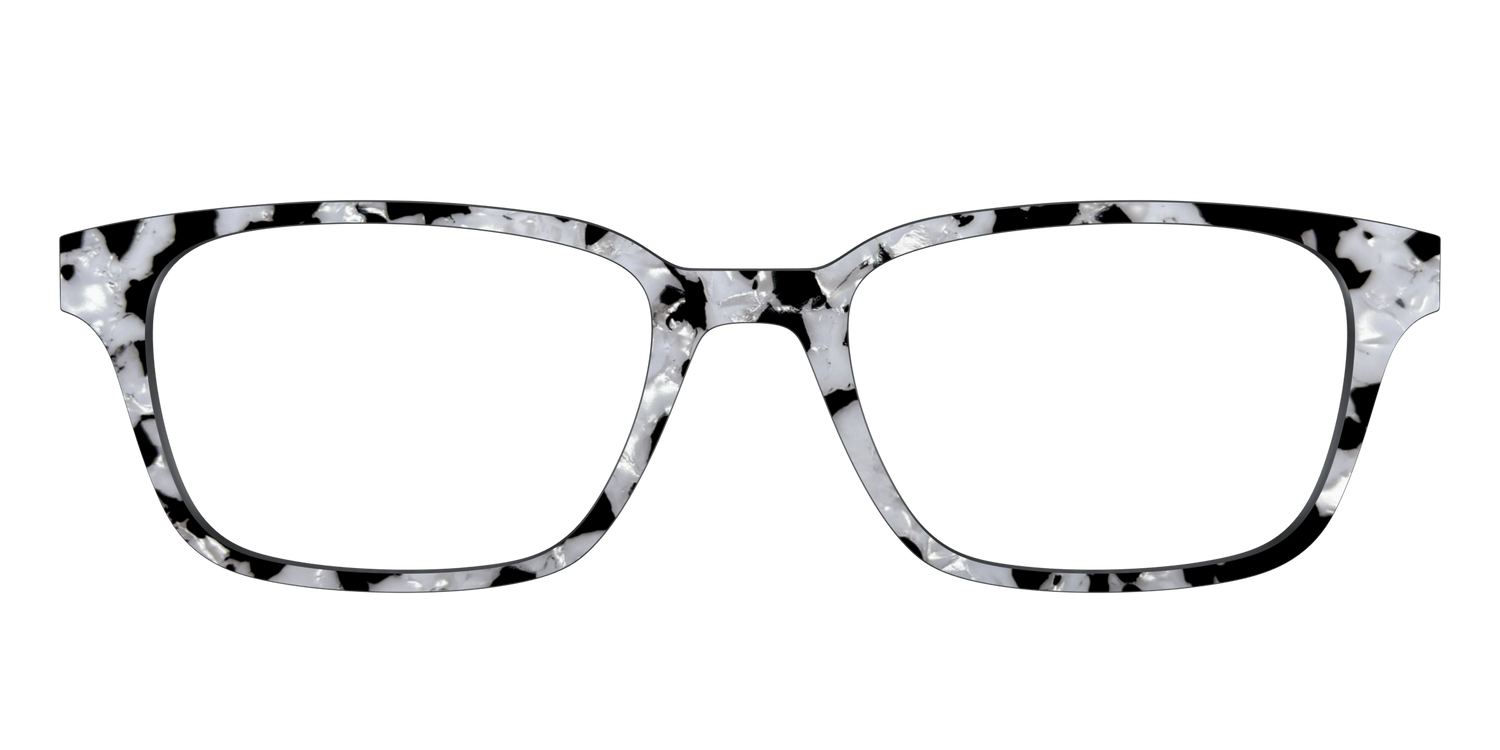 The Black & White Pearl Tortoise - Front Top Image - Pair Eyewear