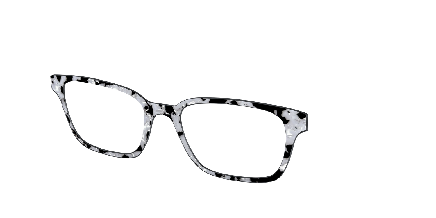 The Black & White Pearl Tortoise - Angle Top Image - Pair Eyewear