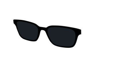 The Non-Polarized Black Sun Top - Angle Top Thumbnail - Pair Eyewear