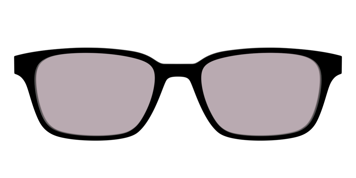 The Black with Gray Gaming lens - Front Top Image - Pair Eyewear