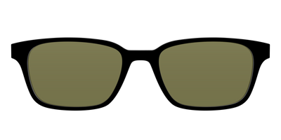 The Black with Green Racquet Sport lens - Front Top Thumbnail - Pair Eyewear