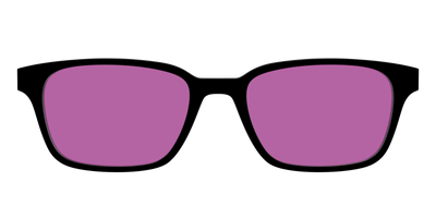 The Black with Violet Golf lens - Front Top Thumbnail - Pair Eyewear