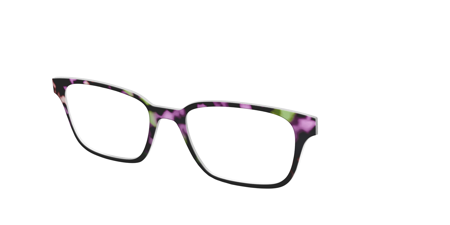 The Boysenberry Tortoise - Angle Top Image - Pair Eyewear