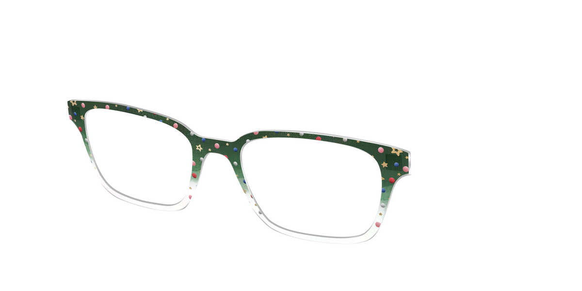 The Holiday Bauble with Foil Crystal - Angle Top Image - Pair Eyewear