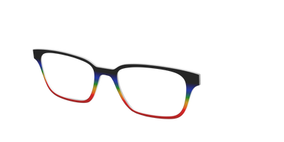 The Love Wins Gradient - Angle Top Thumbnail - Pair Eyewear