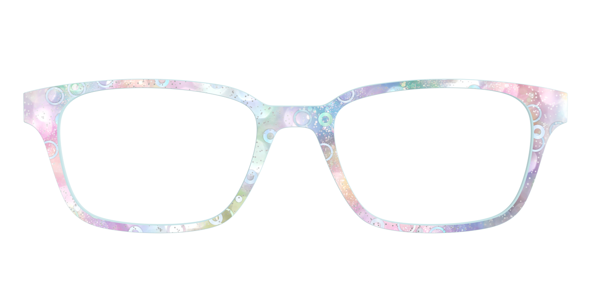 The Mermaid Bokeh with Bubble Glitter - Front Top Image - Pair Eyewear