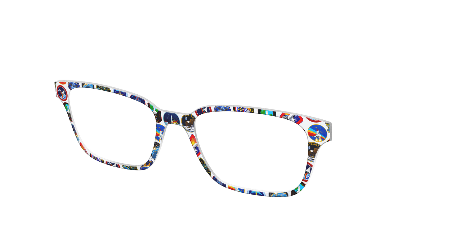 The Mission Patches - Angle Top Image - Pair Eyewear