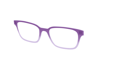 The Plum to Lilac Gradient Crystal - Angle Top Thumbnail - Pair Eyewear