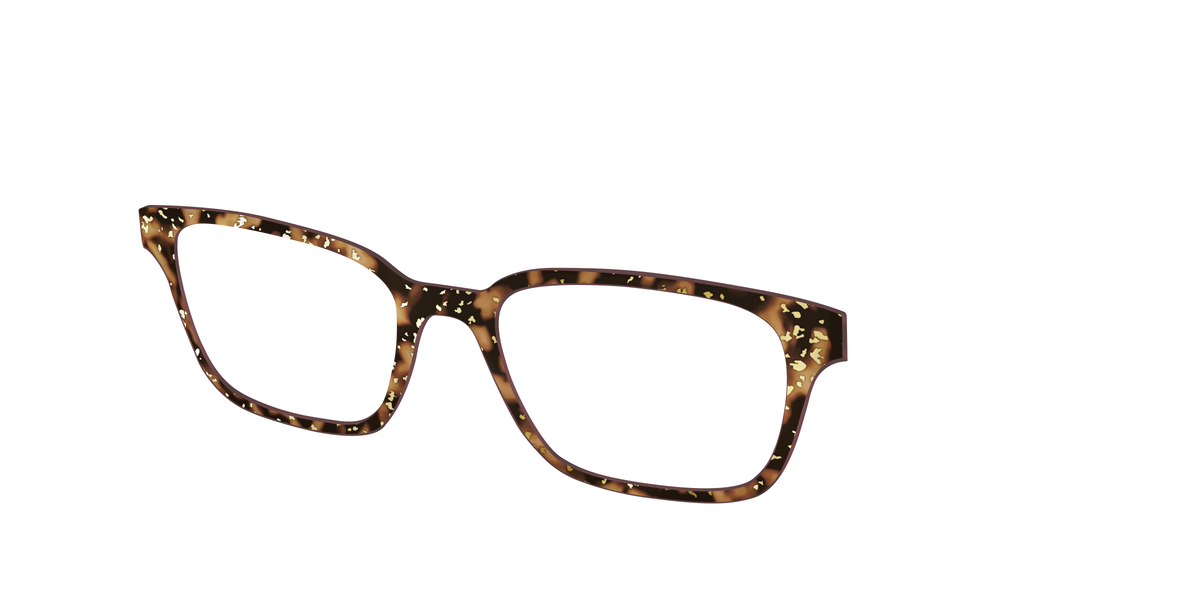 The Sandalwood Tortoise with Gold Foil - Angle Top Image - Pair Eyewear