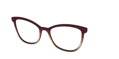 The Acorn to Moss Gradient - Angle Top Thumbnail - Pair Eyewear