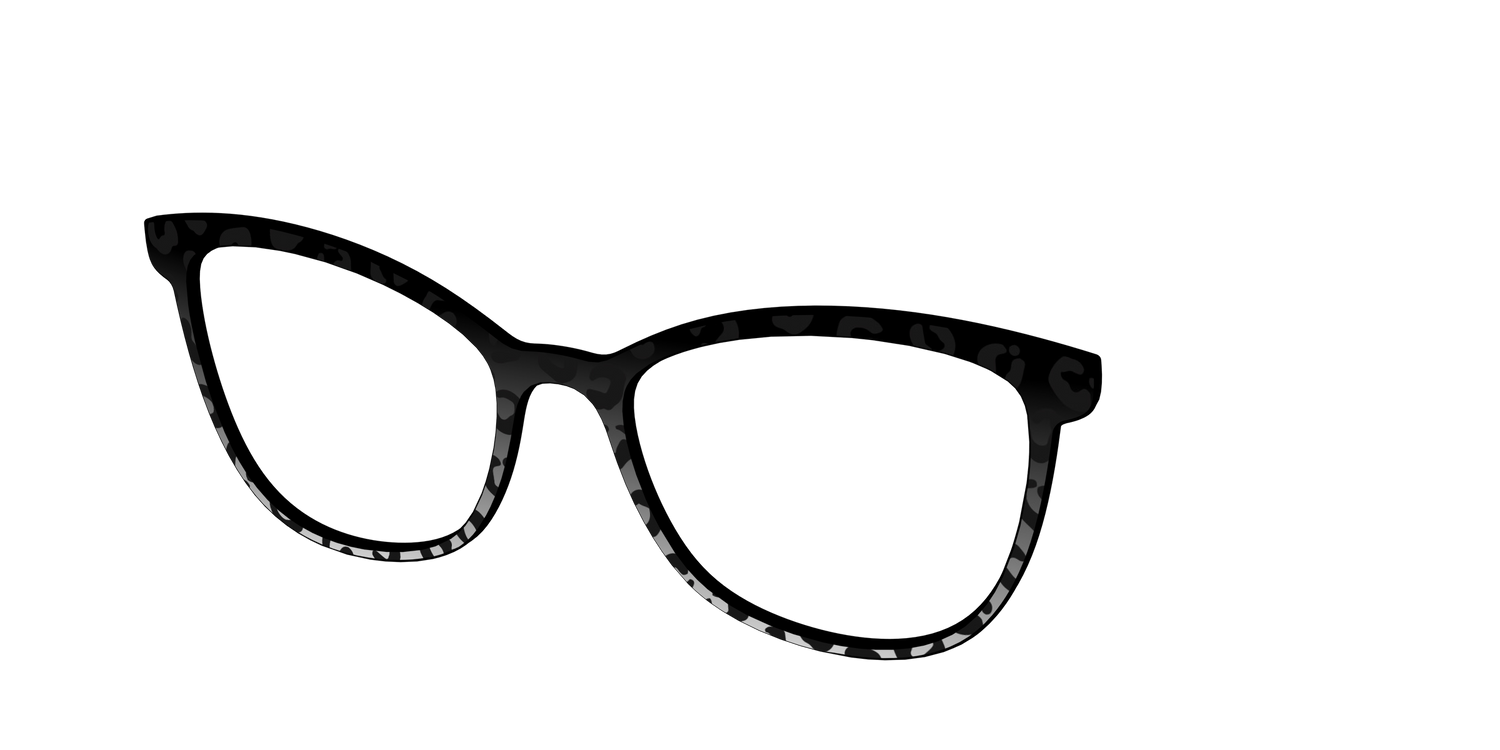 The Black Cheetah - Angle Top Image - Pair Eyewear