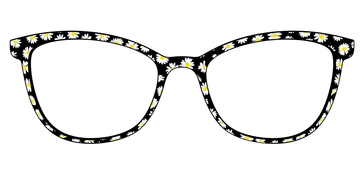 The Black Daisy - Front Top Image - Pair Eyewear