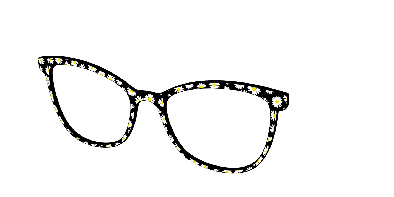 The Black Daisy - Angle Top Image - Pair Eyewear