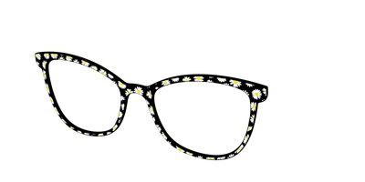 The Black Daisy - Angle Top Thumbnail - Pair Eyewear