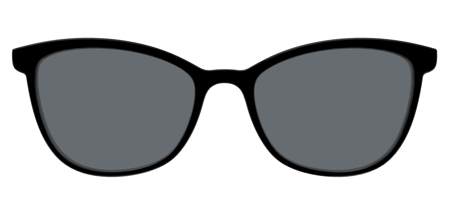 The Polarized Black Sun Top - Front Top Image - Pair Eyewear